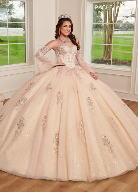 Rachel Allan Style RQ1120 - BLUSH CHAMPAGNE