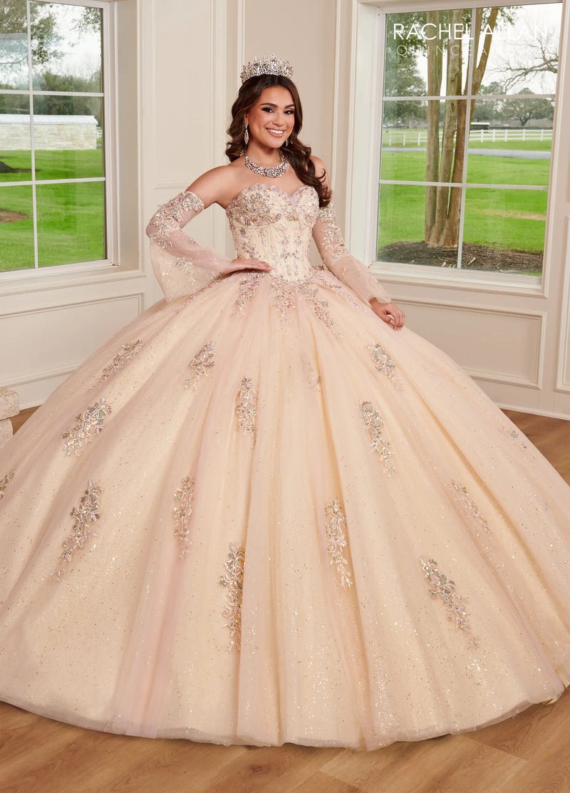 Rachel Allan Style RQ1120 - BLUSH CHAMPAGNE