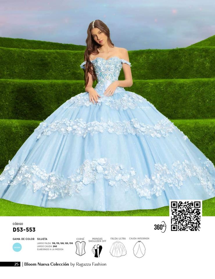 Ragazza Style D53-553 - Celeste