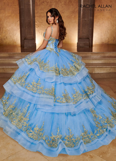 Rachel Allan Style RQ2169 - AZURE GOLD