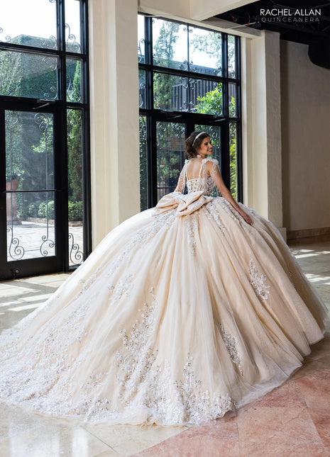 Rachel Allan Style RQ1182 - IVORY CHAMPAGNE
