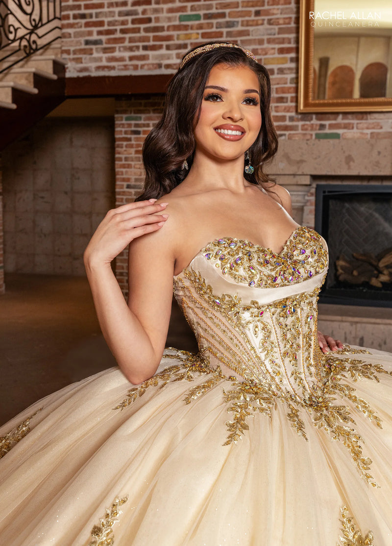 Rachel Allan Style RQ1187 - CHAMPAGNE GOLD