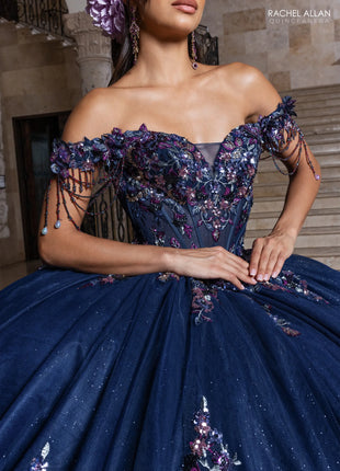 Rachel Allan Style RQ1184 - NAVY MULTI