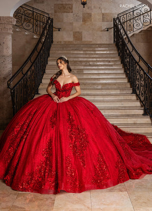 Rachel Allan Style RQ2215 - DEEP RED
