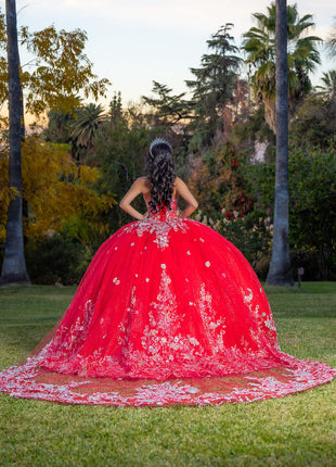House of Wu Style 26088 - Red Multi
