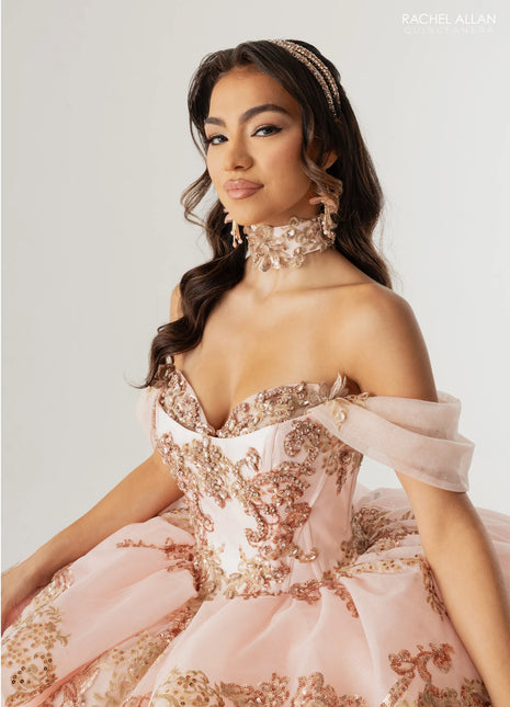 Rachel Allan Style RQ3175 - BLUSH ROSE GOLD