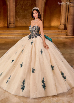 Rachel Allan Style RQ1152 - CHAMPAGNE PEACOCK