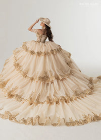Rachel Allan Style RQ3175 - CHAMPAGNE GOLD