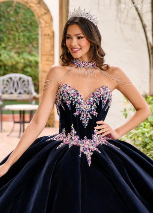 Rachel Allan Style RQ2198 - NAVY MULTI