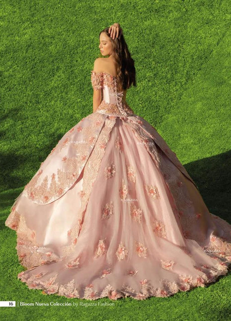 Ragazza Style D50-550 - Oro/Rosa Cuarzo