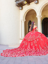 House of Wu Style 26073 - Red/Gold