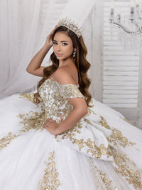 House of Wu Style 26022 - White/Gold