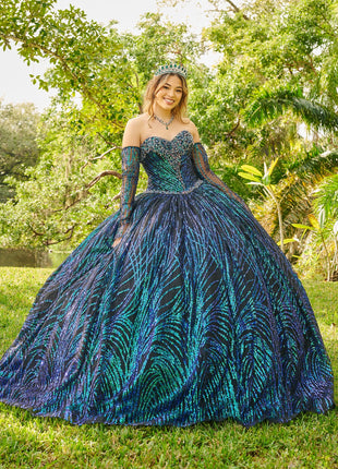 House of Wu Style 56511 - Iridescent Green/Black
