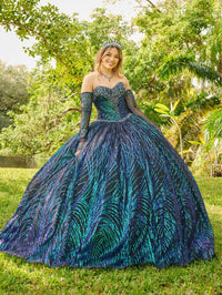 House of Wu Style 56511 - Iridescent Green/Black