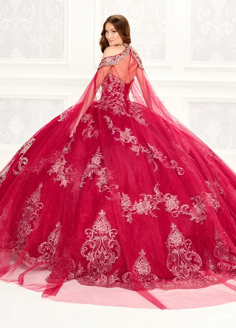 Princesa Ariana Vara PR30086 - Wine/Gold