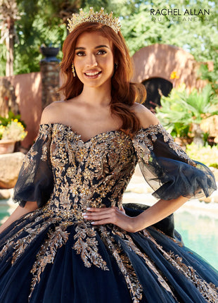 Rachel Allan Style RQ1110 - NAVY ROSE GOLD