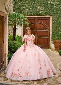 Rachel Allan Style RQ3132 - BLUSH MULTI