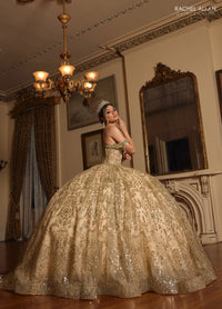 Rachel Allan Style RQ2212 - CHAMPAGNE GOLD