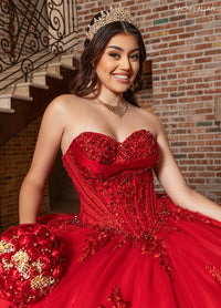Rachel Allan Style RQ1187 - DEEP RED