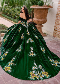 Rachel Allan Style RQ5005 - EMERALD MULTI