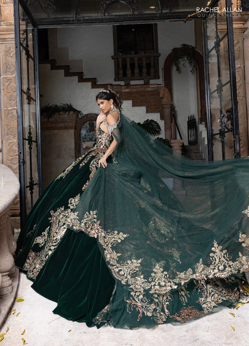 Rachel Allan Style RQ3160 - EMERALD GOLD