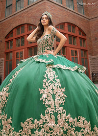 Rachel Allan Style RQ3129 - EMERALD GOLD