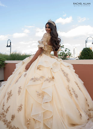 Rachel Allan Style RQ1138 - CHAMPAGNE ROSE GOLD
