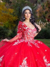 House of Wu Style 26088 - Red Multi