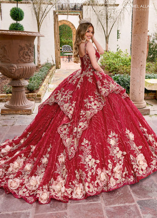 Rachel Allan Style RQ3140 - BURGUNDY GOLD