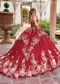 Rachel Allan Style RQ3140 - BURGUNDY GOLD