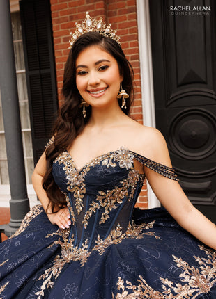 Rachel Allan Style RQ1191 - DEEP NAVY ROSE GOLD