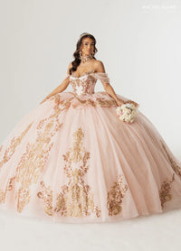 Rachel Allan Style RQ3175 - BLUSH ROSE GOLD