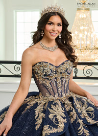 Rachel Allan Style RQ3153 - NAVY GOLD