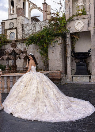 Rachel Allan Style RQ1172 - IVORY CHAMPAGNE