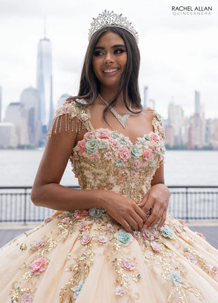 Rachel Allan Style RQ3126 - CHAMPAGNE GOLD MULTI