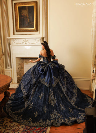 Rachel Allan Style RQ3188 - DEEP NAVY LIGHT GOLD