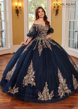 Rachel Allan Style RQ1110 - NAVY ROSE GOLD