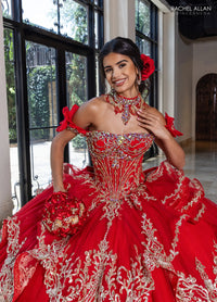 Rachel Allan Style RQ1180 - DEEP RED GOLD