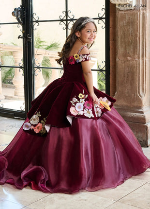 Rachel Allan Style RQ4044 - BURGUNDY MULTI