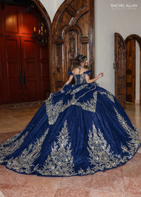 Rachel Allan Style RQ1180 - NAVY GOLD