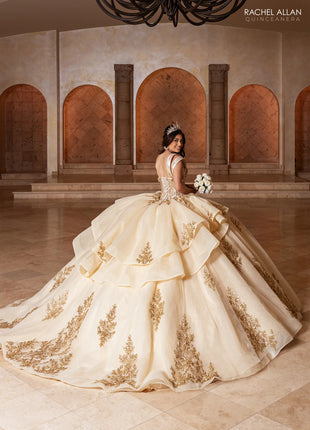 Rachel Allan Style RQ1186 - CHAMPAGNE GOLD