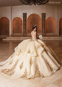 Rachel Allan Style RQ1186 - CHAMPAGNE GOLD