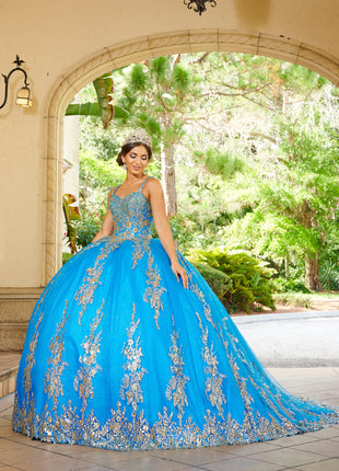 House of Wu Style 26083 - Ocean/Gold