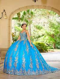 House of Wu Style 26083 - Ocean/Gold