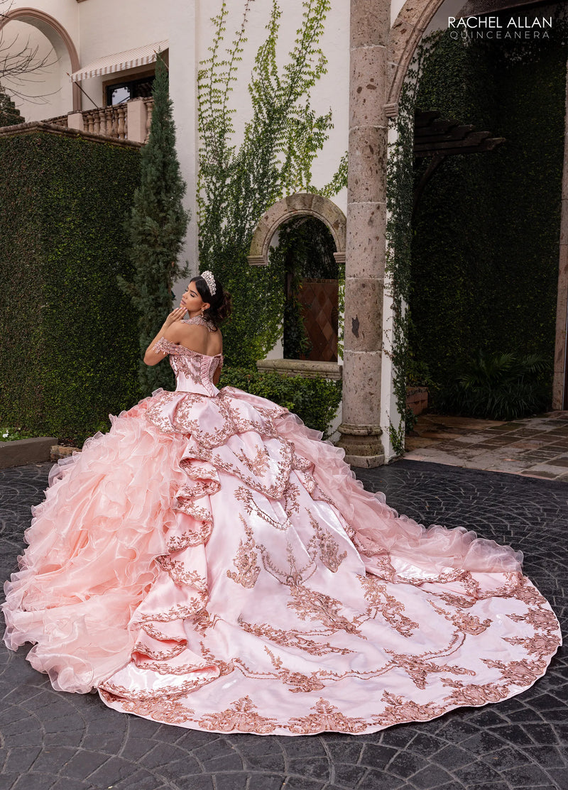 Rachel Allan Style RQ6004 - BLUSH ROSE GOLD