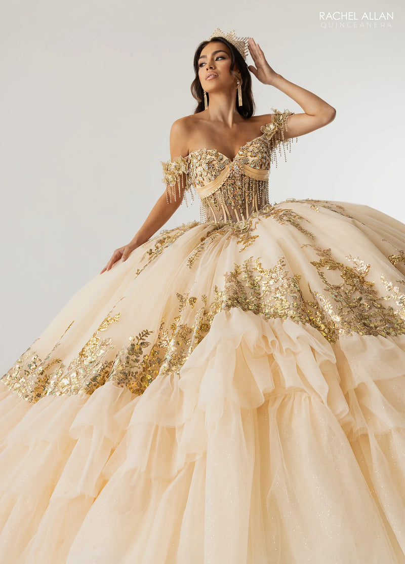 Rachel Allan Style RQ6012 - CHAMPAGNE GOLD