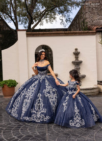 Rachel Allan Style RQ4055 - NAVY SILVER