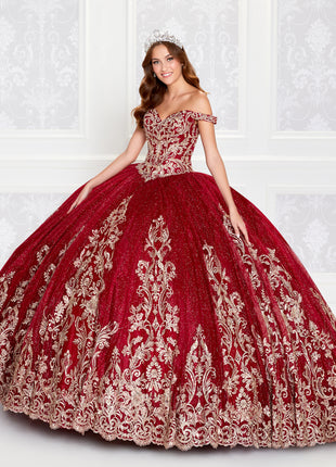 Princesa Ariana Vara PR12264 - Wine/Gold