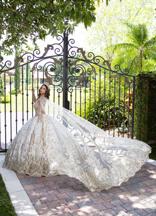 House of Wu Style 56533 - White/Gold