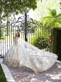 House of Wu Style 56533 - White/Gold